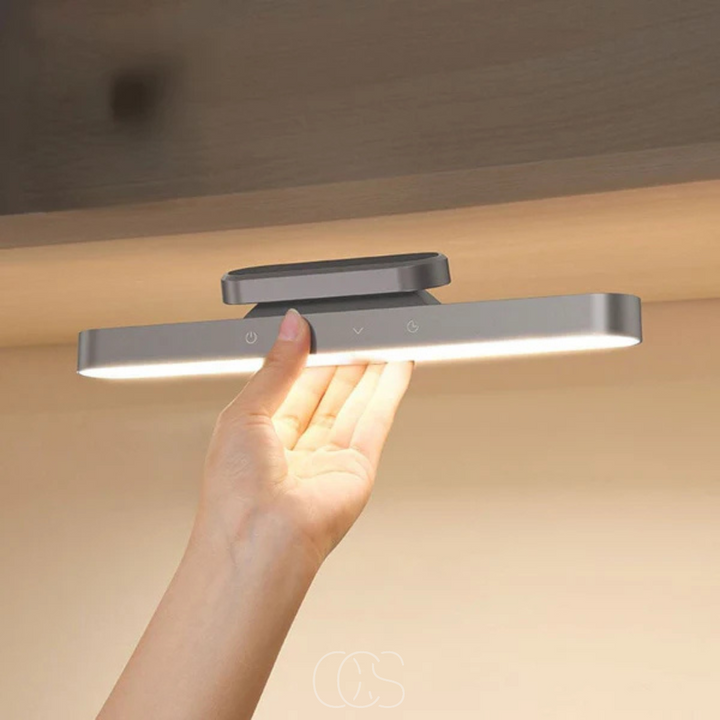 Wireless Magnetic LED Lamp for versatile home lighting. Portable, rechargeable, and modern design.