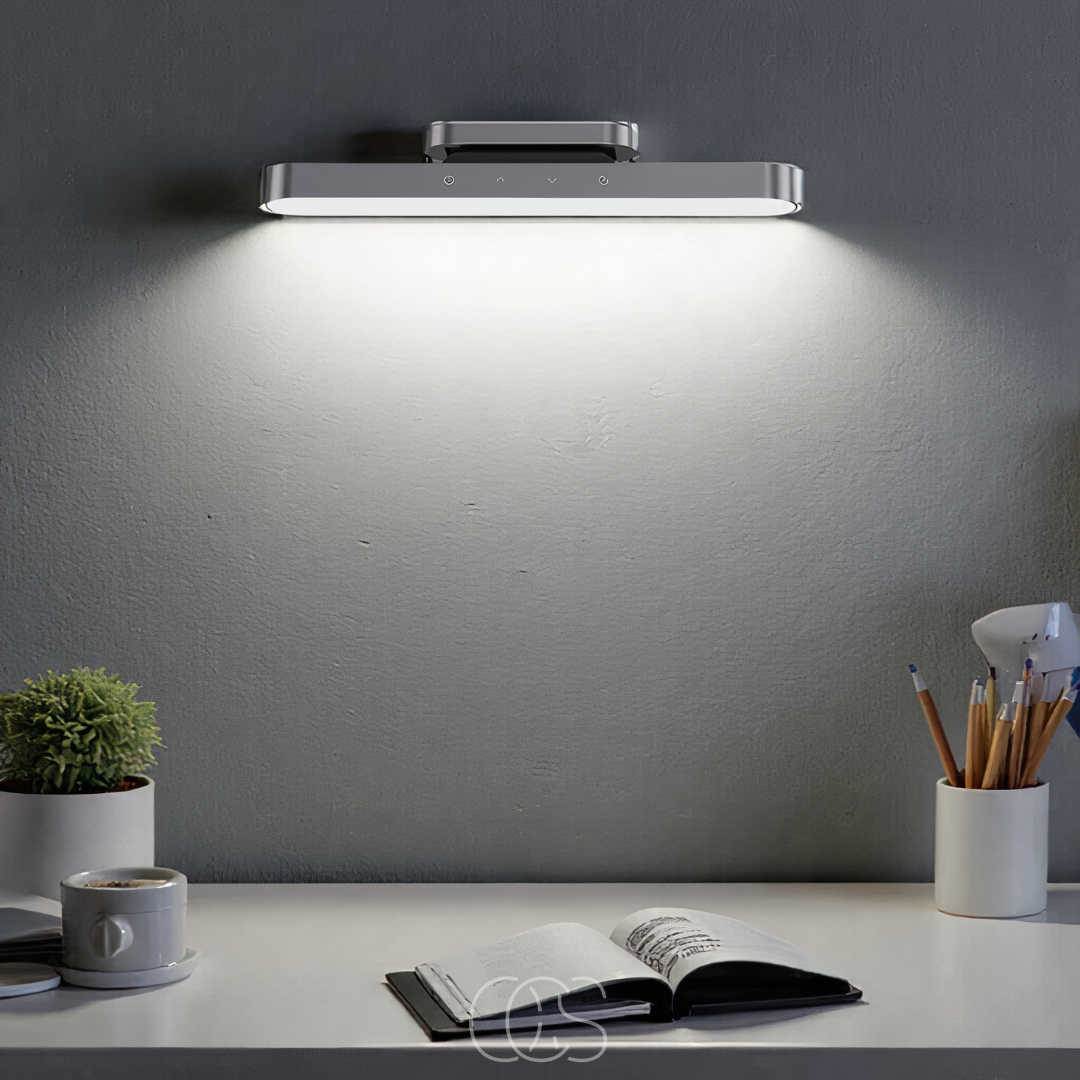 Portable wireless LED lamp with magnetic base, ideal for versatile lighting anywhere in your home.