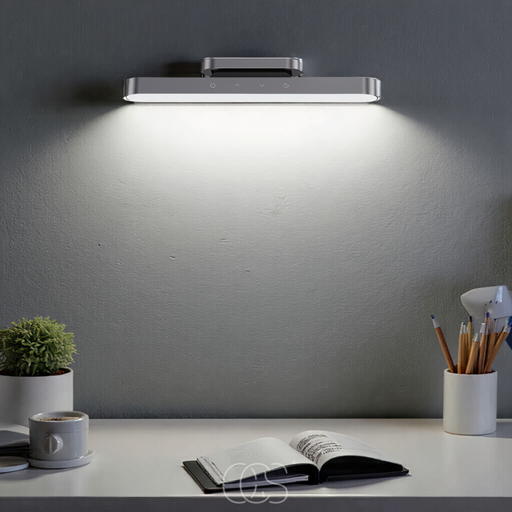 Portable wireless LED lamp with magnetic base, ideal for versatile lighting anywhere in your home.