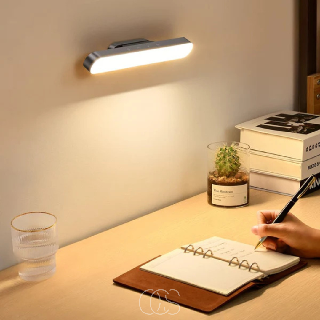 Rechargeable magnetic LED night light, perfect for hallways, closets, or emergency portable lighting.