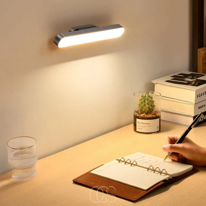 Rechargeable magnetic LED night light, perfect for hallways, closets, or emergency portable lighting.