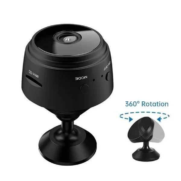 Wireless waterproof backup camera for RV and trailer with night vision and 360° rotation for safe and easy reversing.