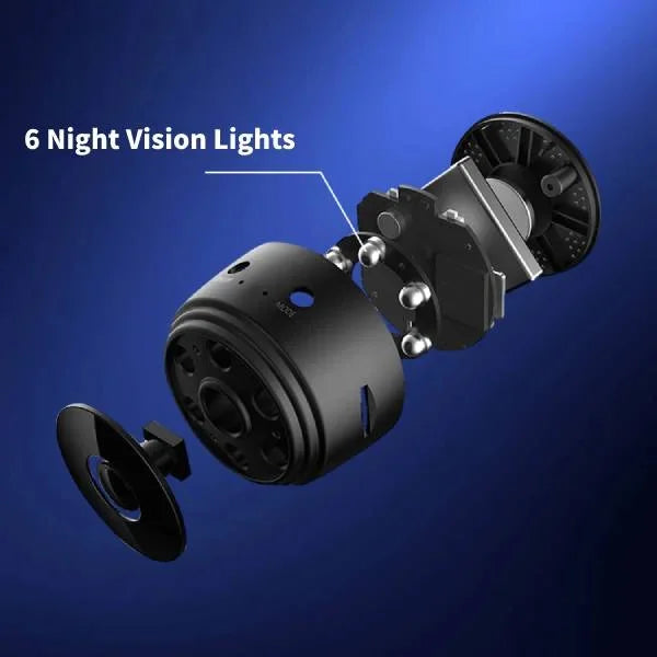 Wireless waterproof backup camera for RV and trailer with night vision and 360° rotation for safe and easy reversing.