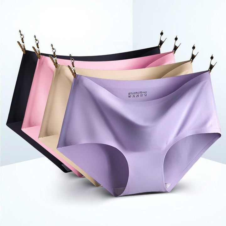 Women's 5-pack seamless silky comfort briefs. Everyday essentials for a smooth feel.