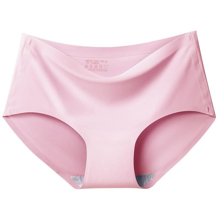 Women's 5-pack silky comfort seamless briefs. Perfect everyday invisible underwear.
