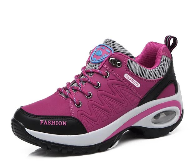 Alessa women's walking shoes, orthopedic design for active wear & long walks. Slip-resistant soles.