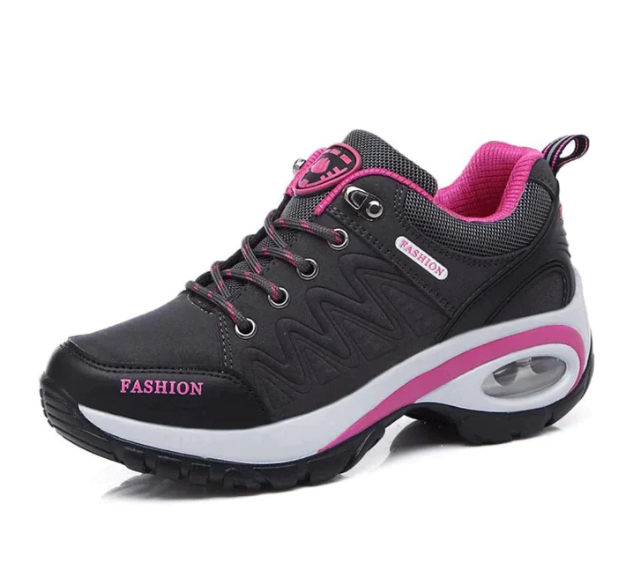 Alessa women's orthopedic walking shoes featuring arch support & cushioned sole for all-day comfort.