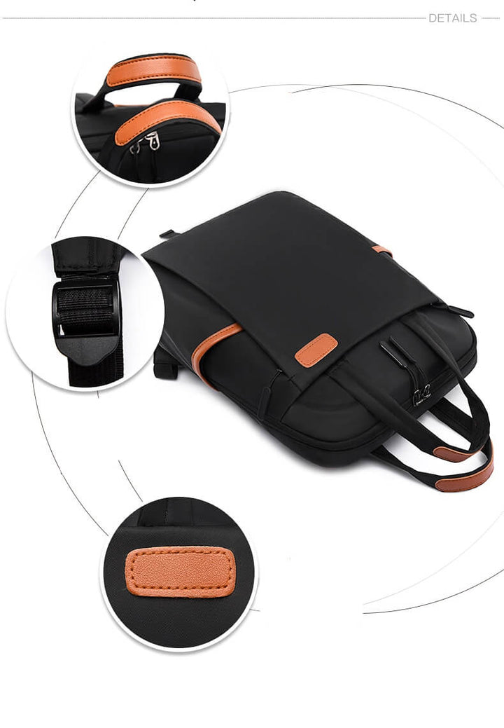 Women's daily commute anti-theft backpack. Water-resistant & lightweight, ideal for school & urban travel.