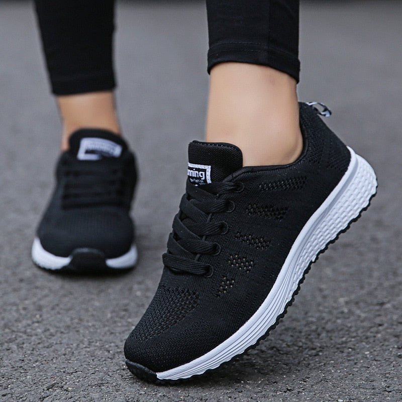 Pair of Women's Walking Shoes with slip-resistant soles, perfect for active lifestyles