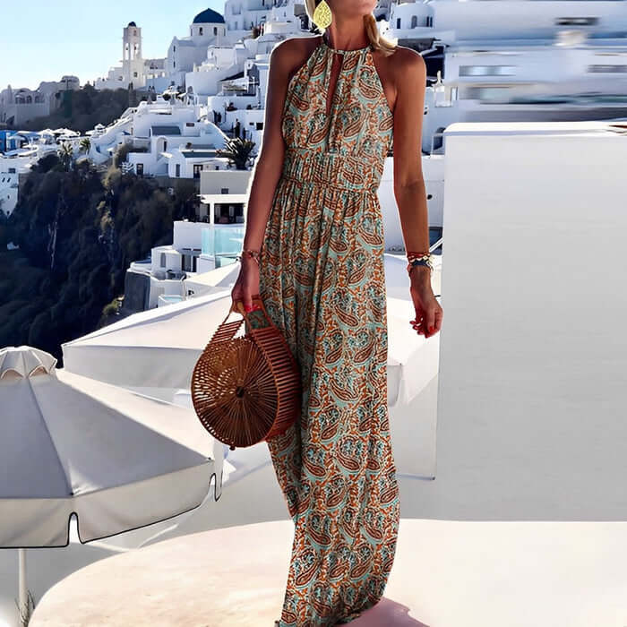 Elegant long sleeve midi dress for women, ideal as a casual day dress or versatile vacation outfit.