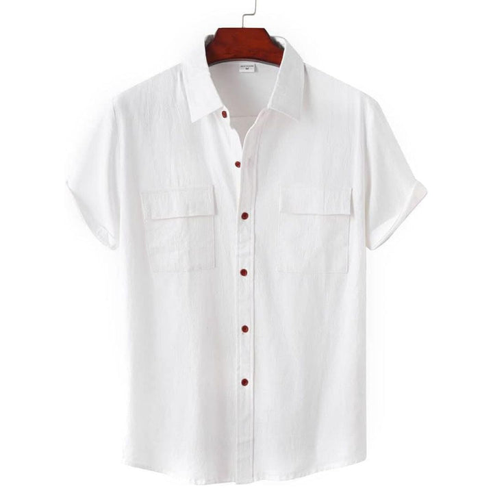 Chic women's Annie blouse, a comfortable short-sleeve top for versatile styling.