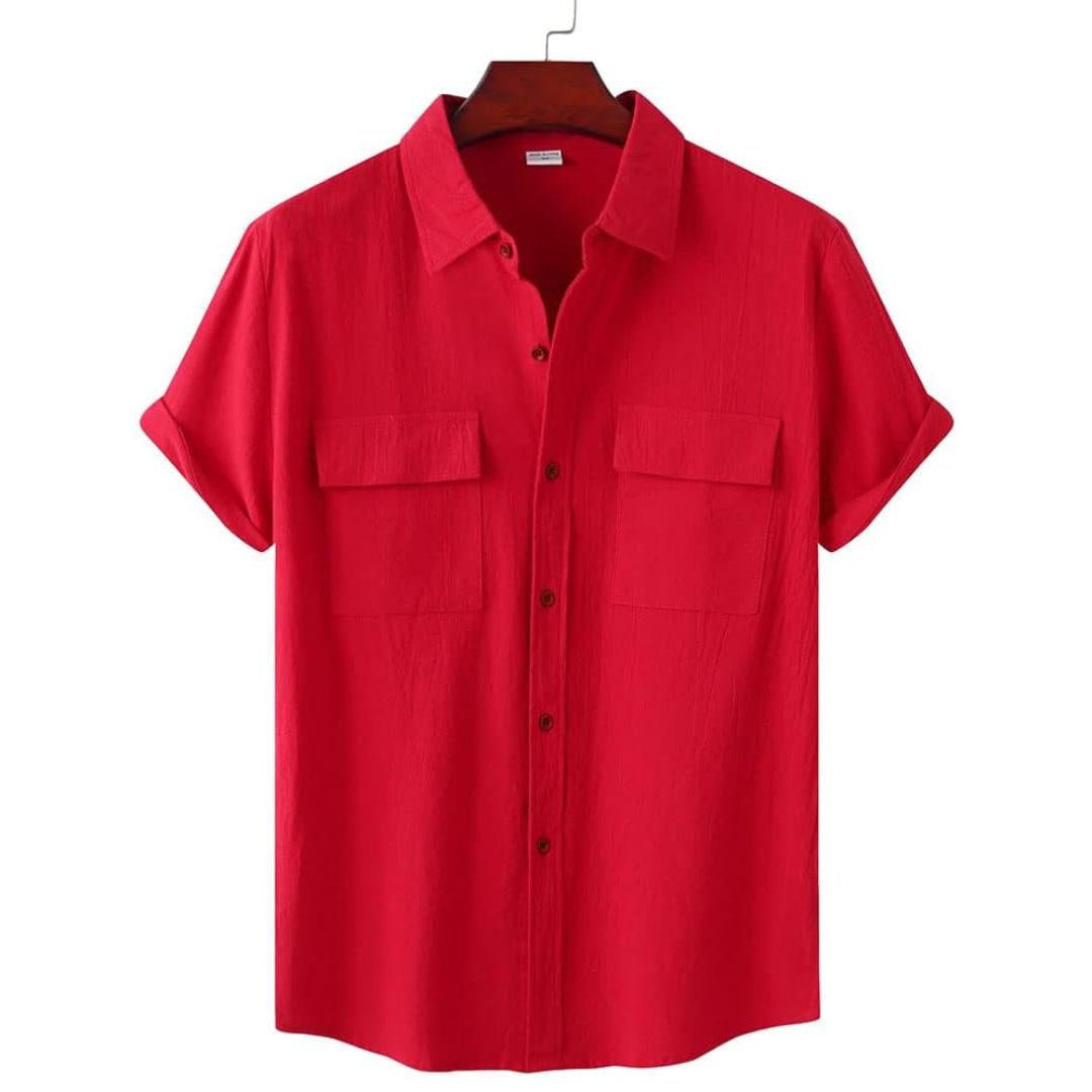 Fashionable short-sleeve Annie blouse, ideal for casual and everyday women's fashion.