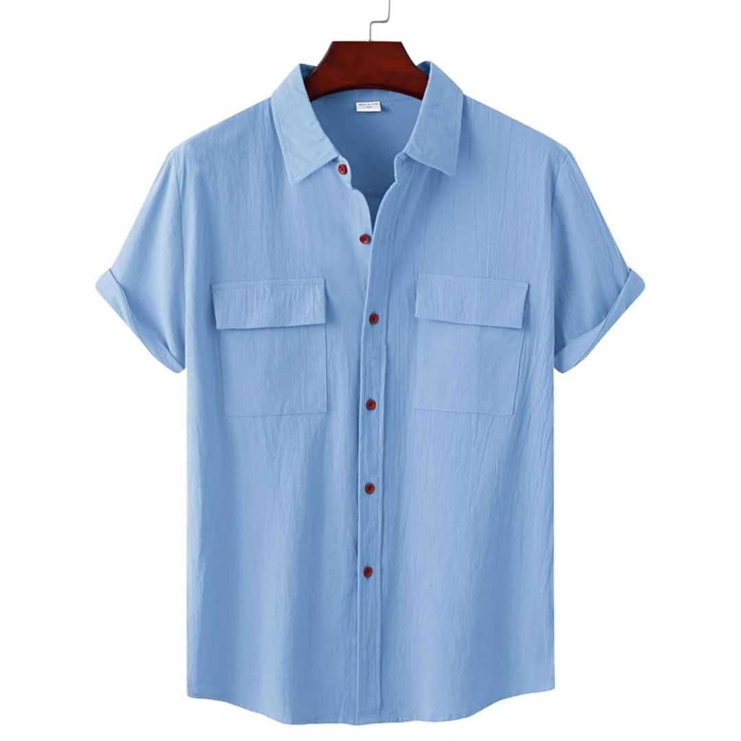 Versatile short-sleeve Annie blouse, a must-have casual top for women's fashion.