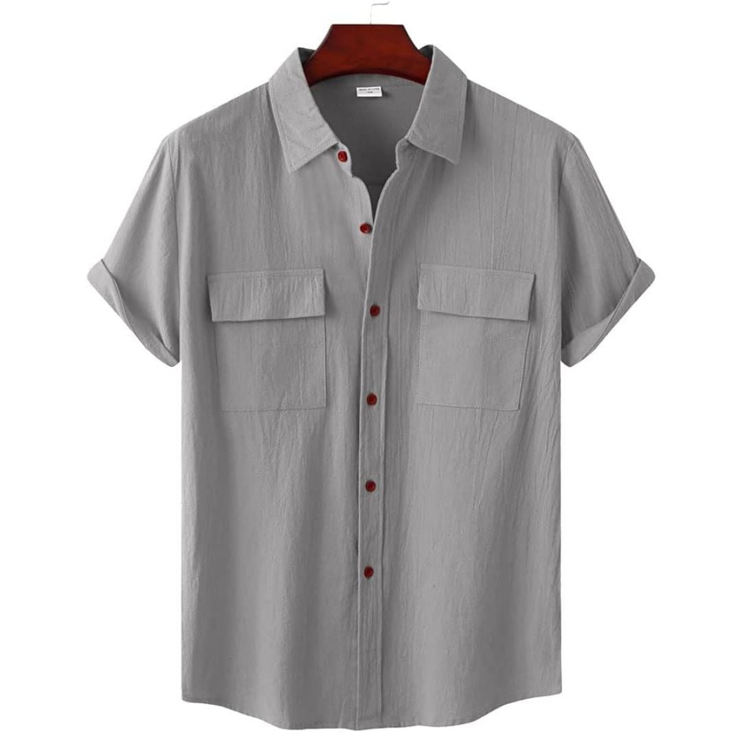 Women's summer Annie blouse, a stylish short-sleeve top for comfortable wear.