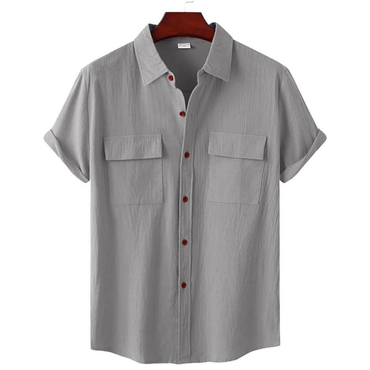 Women's summer Annie blouse, a stylish short-sleeve top for comfortable wear.