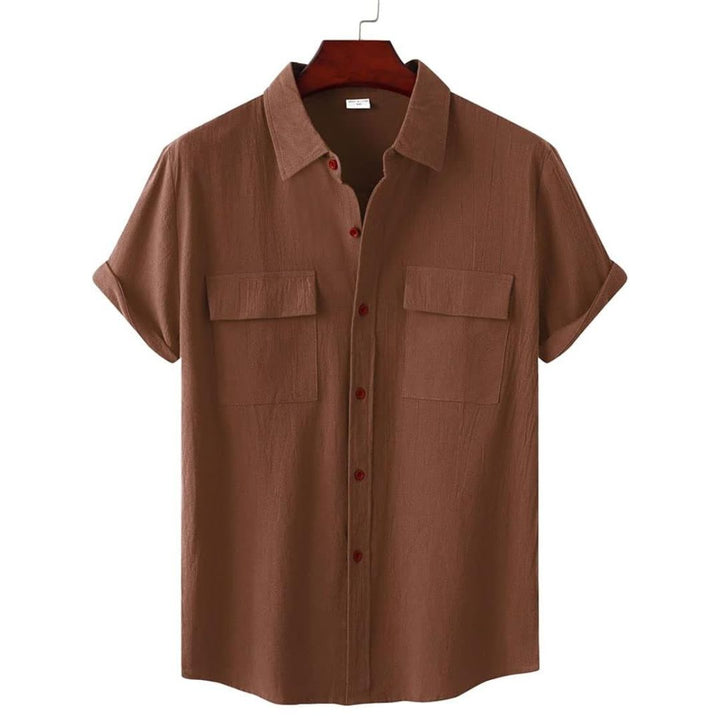 Fashion-forward women's Annie blouse, comfortable short-sleeve for daily style.