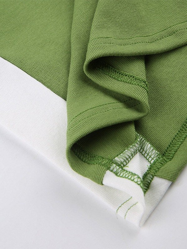 Casual women's cami top with contrast trim and square neck, a versatile summer fashion staple.