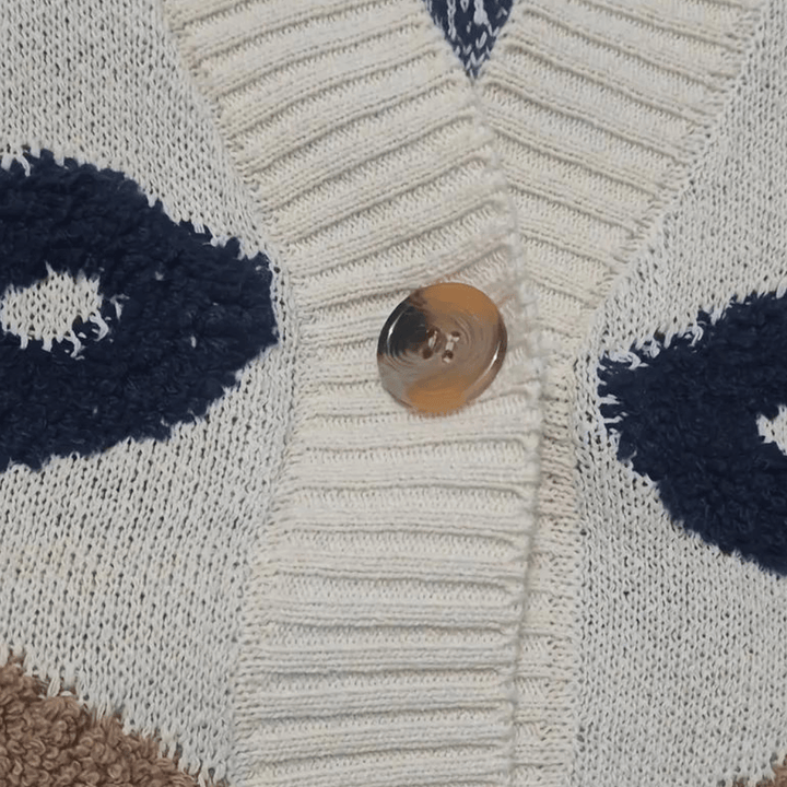 Chic women's long sleeve cardigan in a lightweight knit, great for versatile spring and fall outfits.
