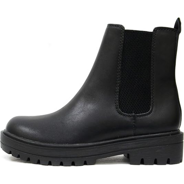 Elegant low heel Chelsea ankle boots for women, perfect for everyday chic style.