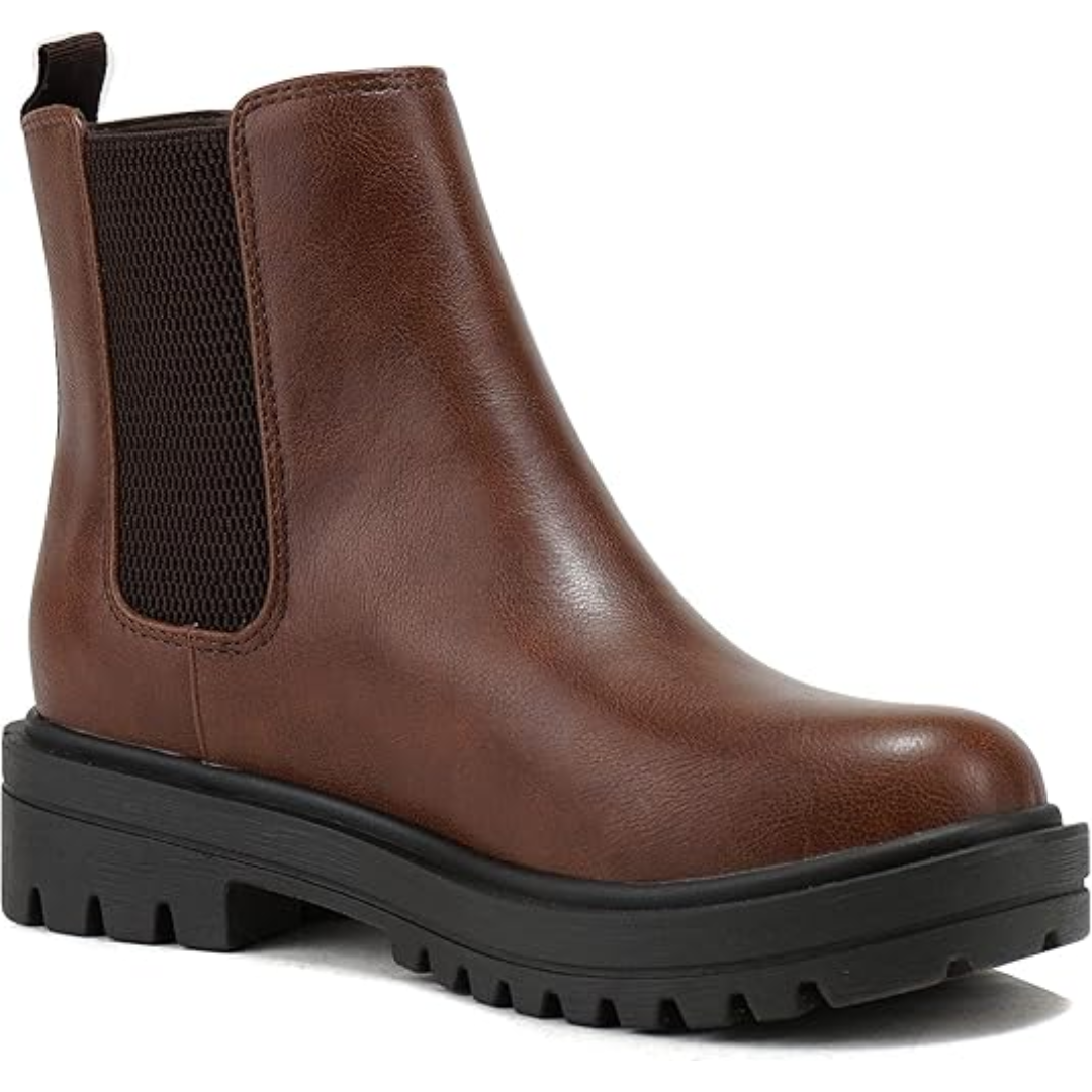 Kailey women's low heel Chelsea ankle boots, comfortable and chic for any outfit.