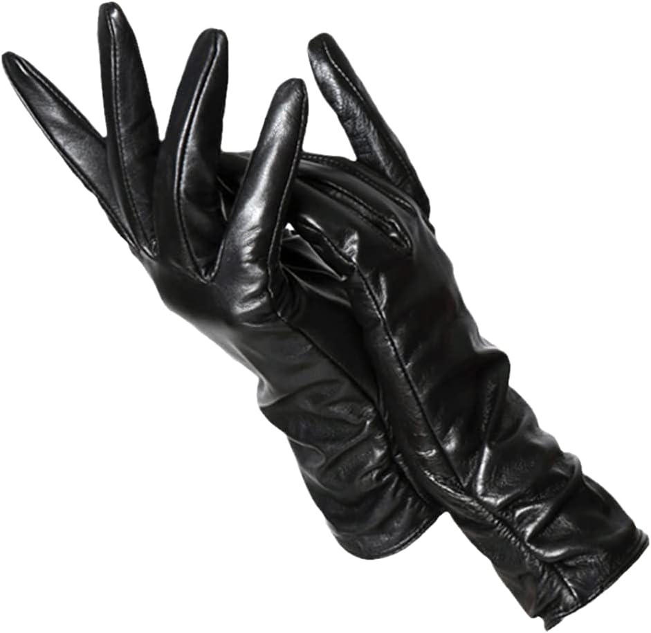 Classic women's leather winter gloves, an elegant fashion accessory to complete your look.