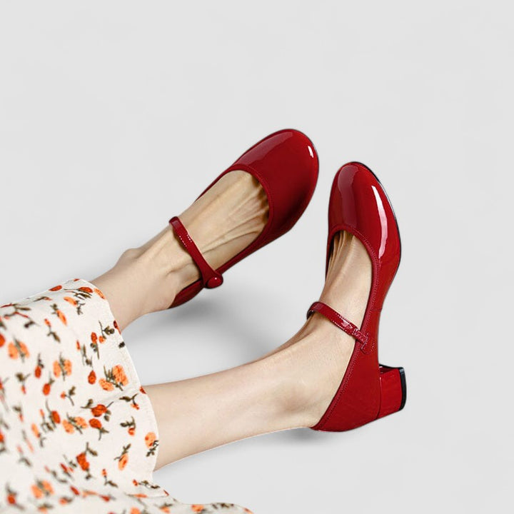 Sleek women's flats offering elegant style & supportive comfort for office or casual wear.