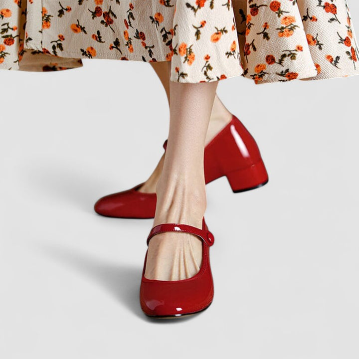 Comfortable women's dress flats, ideal for professional office settings & stylish foot support.