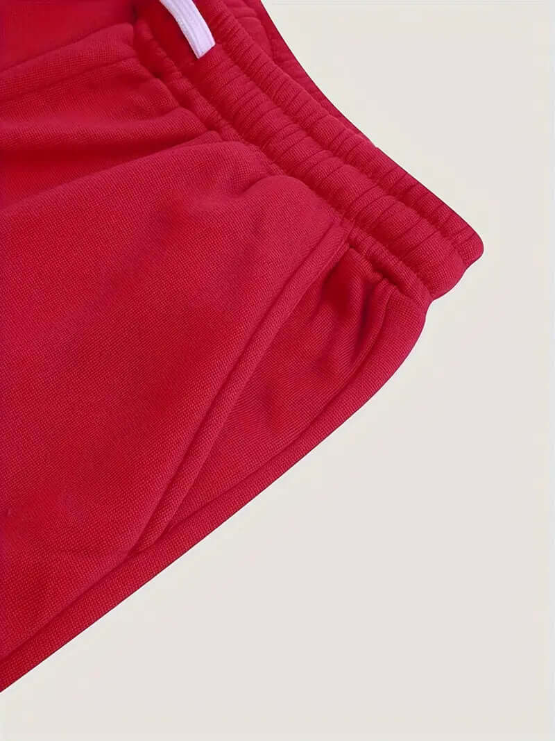Women's activewear loungewear hoodie & pants two-piece set. Casual, athletic cotton blend comfort.