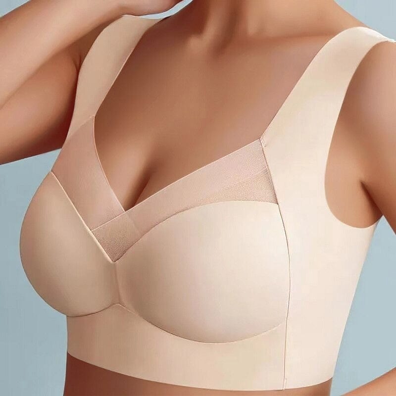 Soft and comfortable women's bra, full support design for everyday wear.