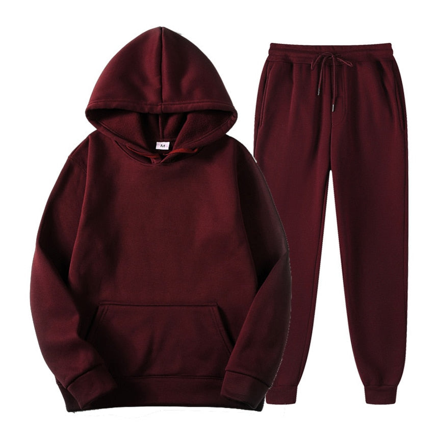 Women's casual outfit jogging set, great for everyday comfort & stylish activewear.