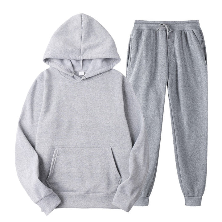 Stylish women's activewear jogging set, perfect for workouts or casual comfort.