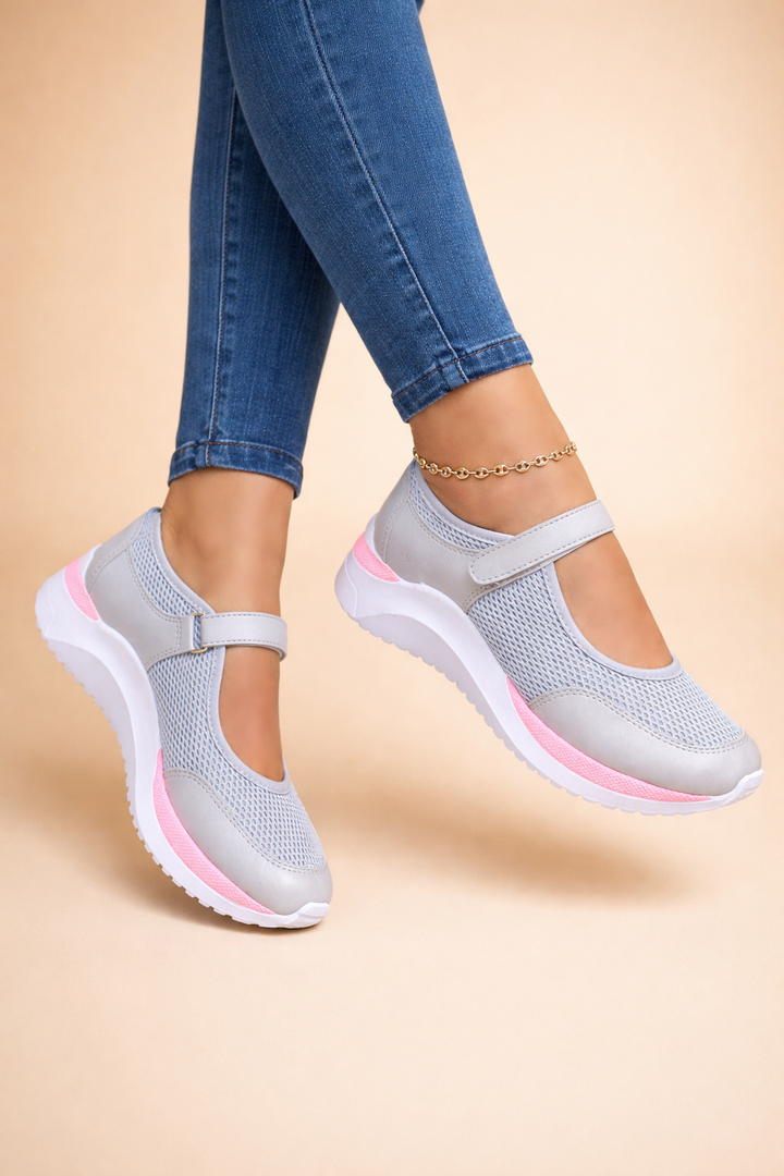 Stylish Mary Jane sneakers for women, offering superior comfort and all-day support for active lifestyles.