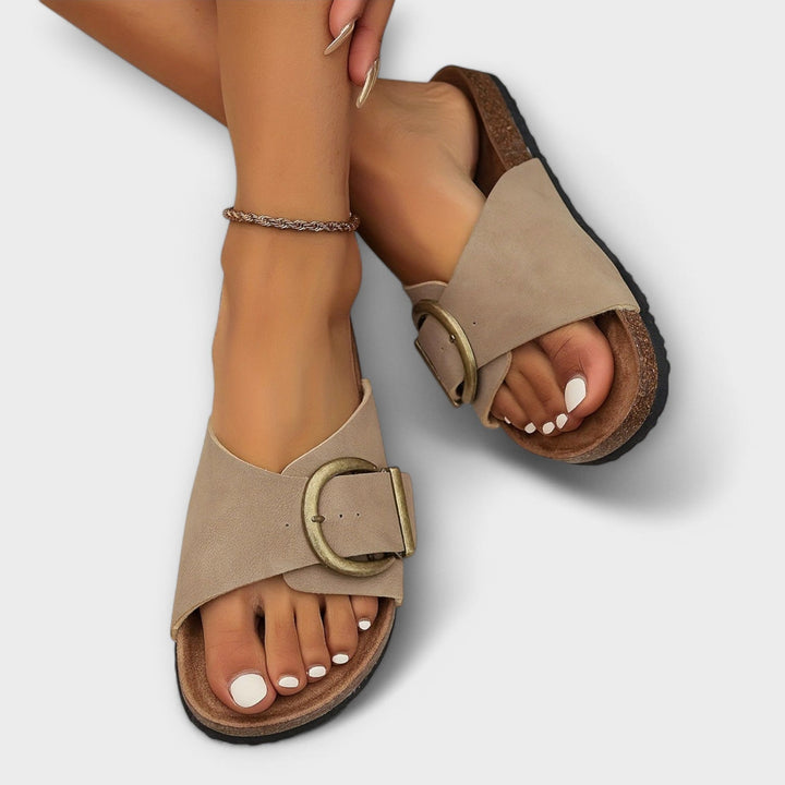 Supportive women's orthopedic sandals, ideal for foot health & all-day comfort. Great casual arch support footwear.