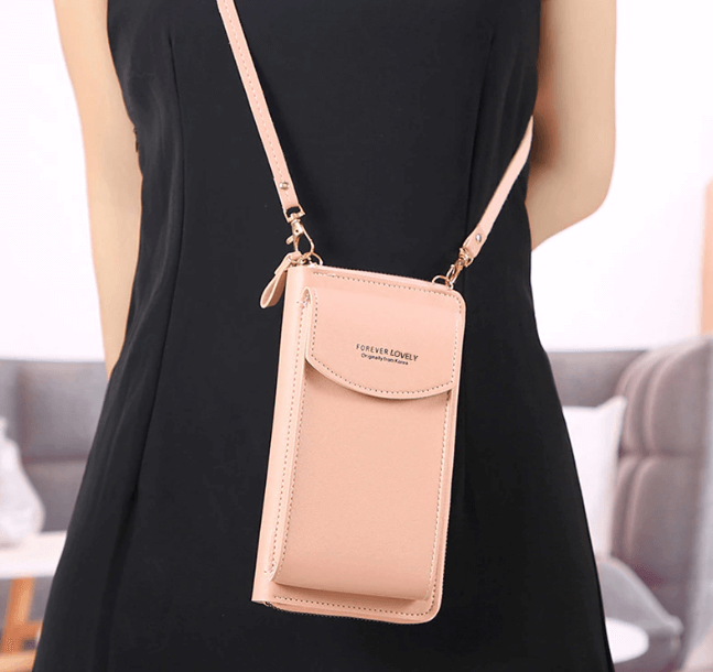 Elegant compact PU leather shoulder bag for women, a stylish accessory with an adjustable strap.