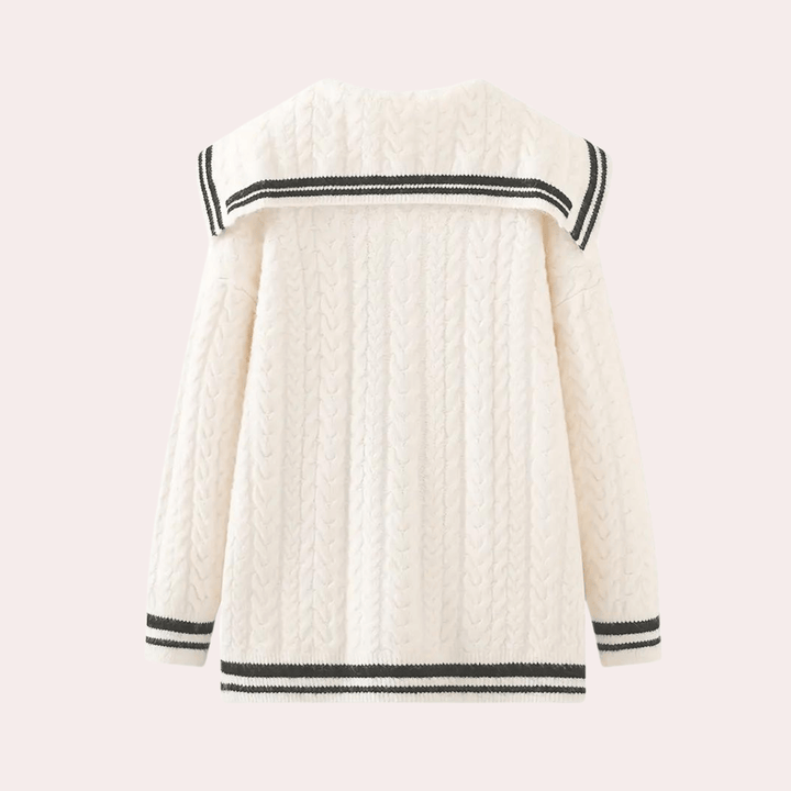 Comfortable women's knit sweater, designed for stylish everyday wear and lasting warmth.