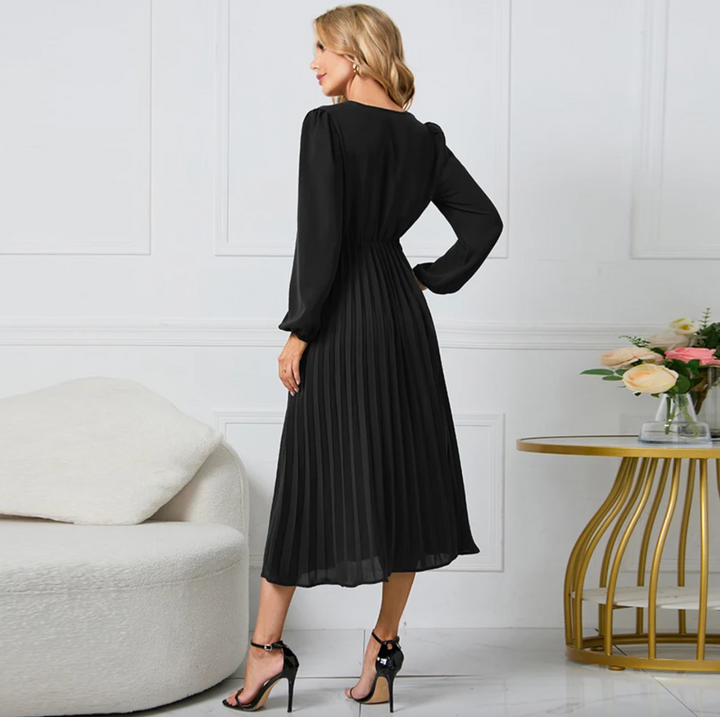 Structured women's blazer dress, chic & elegant for office, sophisticated workwear, or evening attire.