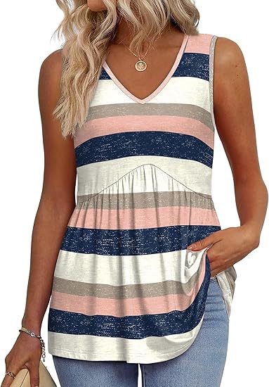 Lightweight women's comfort top, ideal for summer daily wear with a chic look.