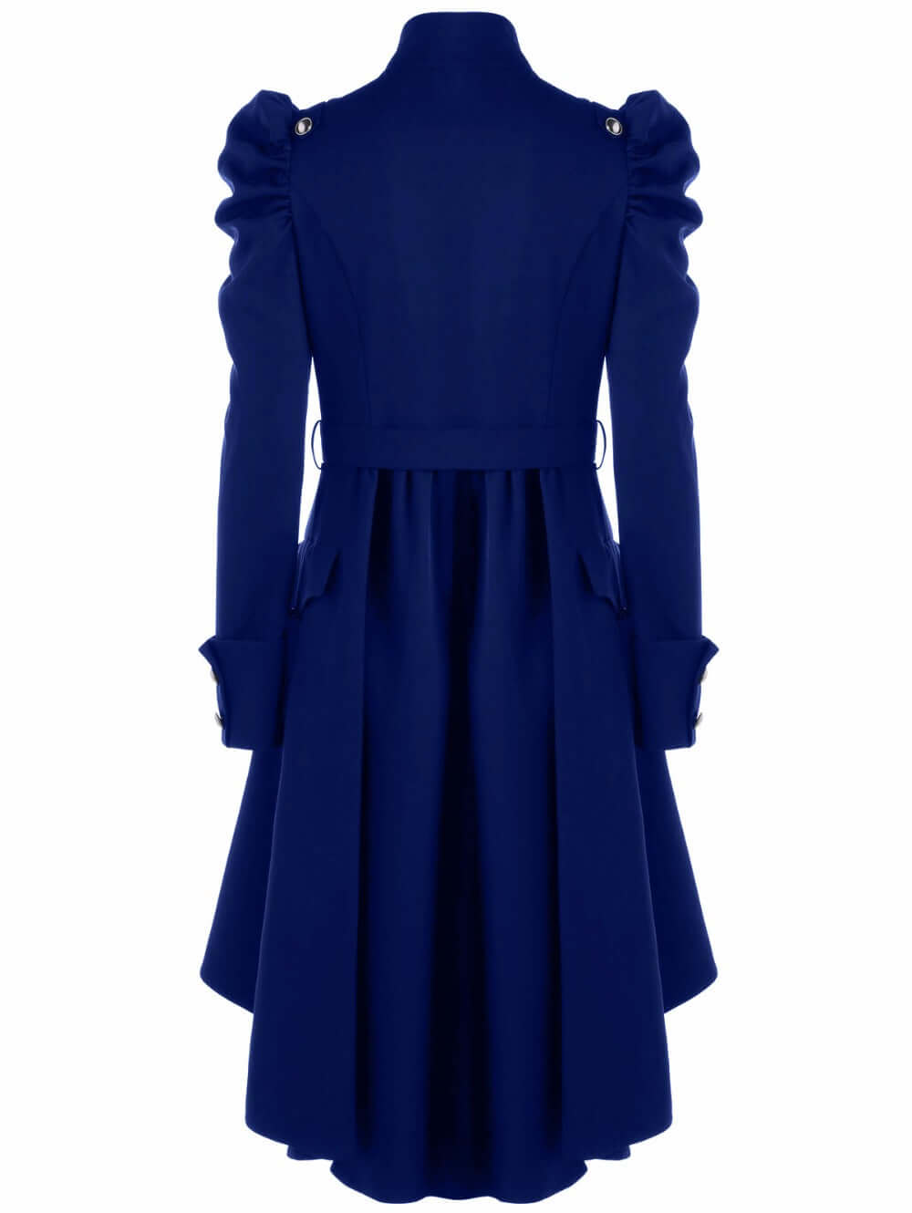 Fashionable women's retro midi jacket, elegant standing collar for versatile wear.