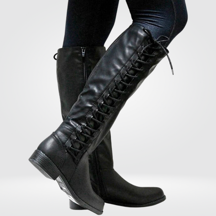 Women's Elena high boots, comfortable & chic, perfect for autumn & winter fashion.