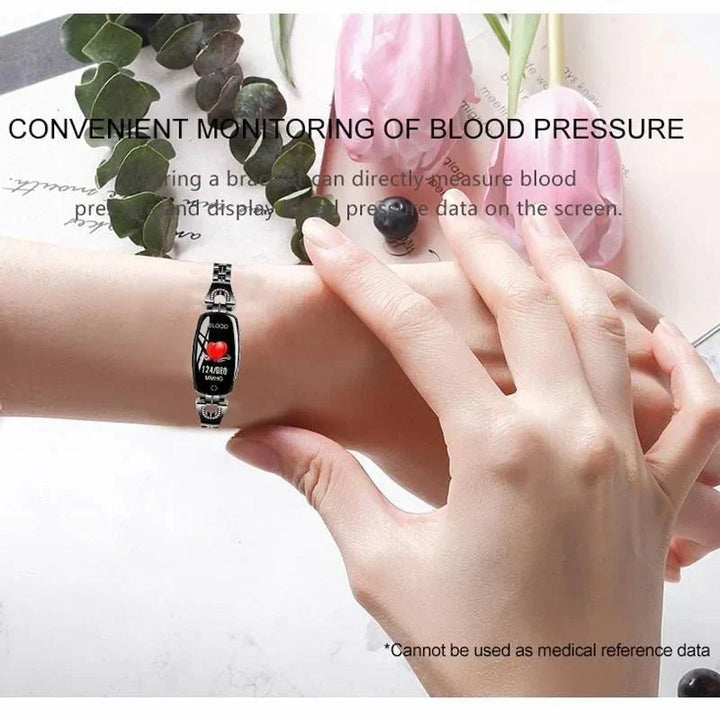 FitStyle women's waterproof sleep tracker, monitoring sleep patterns for improved wellness.