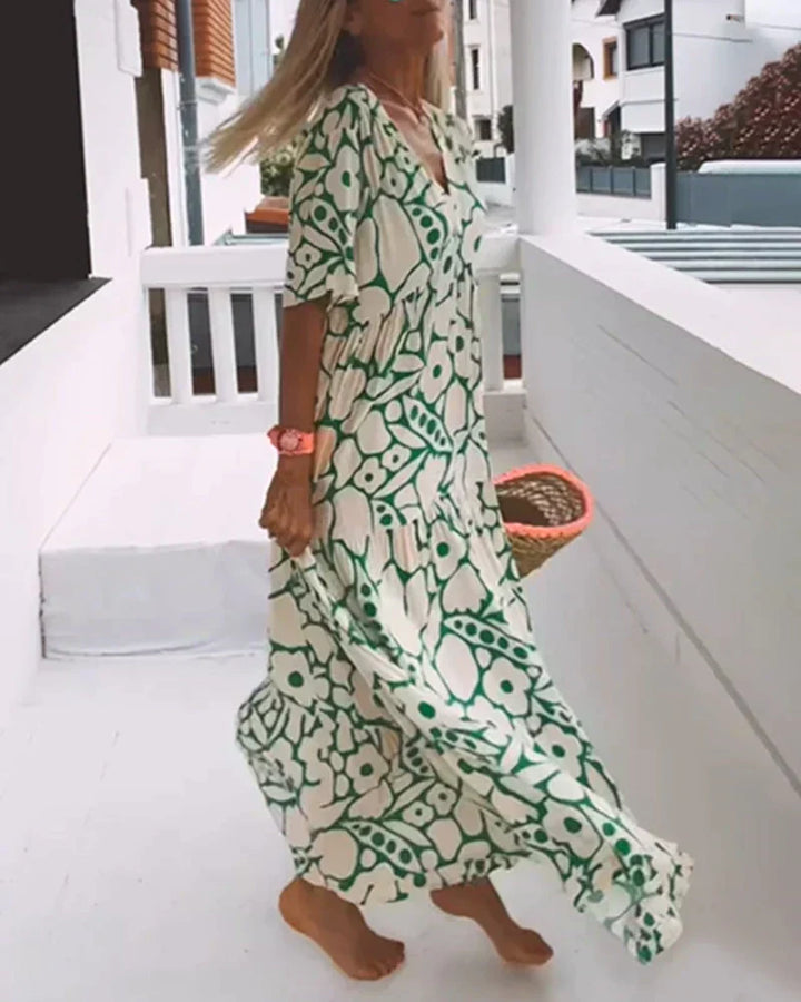 Effortless style in this women's lightweight maxi dress. Comfortable, flowing, & perfect for summer days.