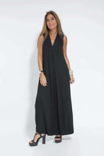 Dress + Cardigan - Black
