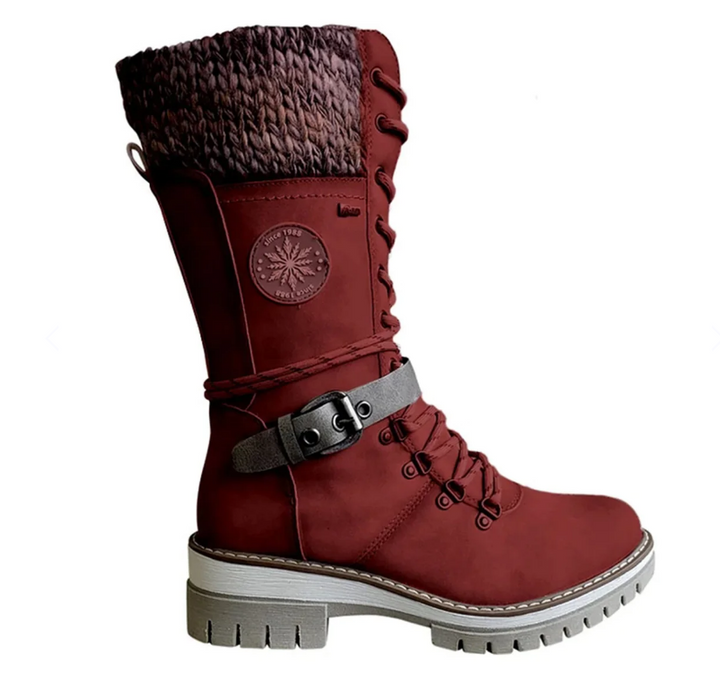 Versatile Amelia high women's orthopedic boots. Comfortable, stylish, and perfect for daily winter wear & elegant looks.