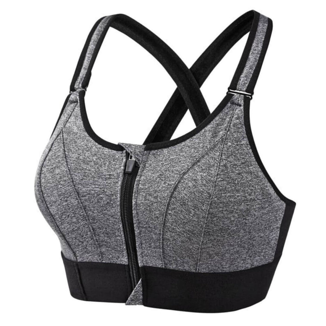 Women's comfortable high-support sports bra. Flexible, wireless design for all your activewear needs.