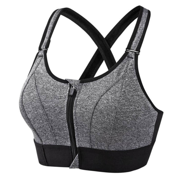 Women's comfortable high-support sports bra. Flexible, wireless design for all your activewear needs.