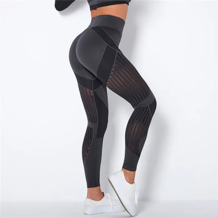 New women's seamless high-waist sculpting leggings. Perfect activewear for ultimate comfort & support during workouts.