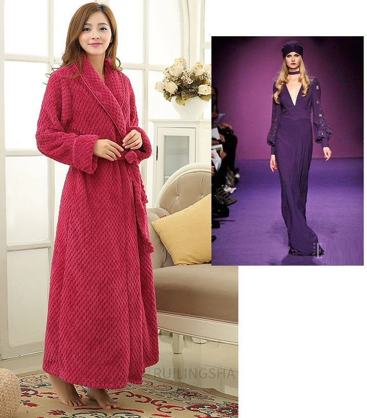 Women's spa essential bathrobe, soft and stylish Indy Liebe Nest loungewear for cozy comfort.