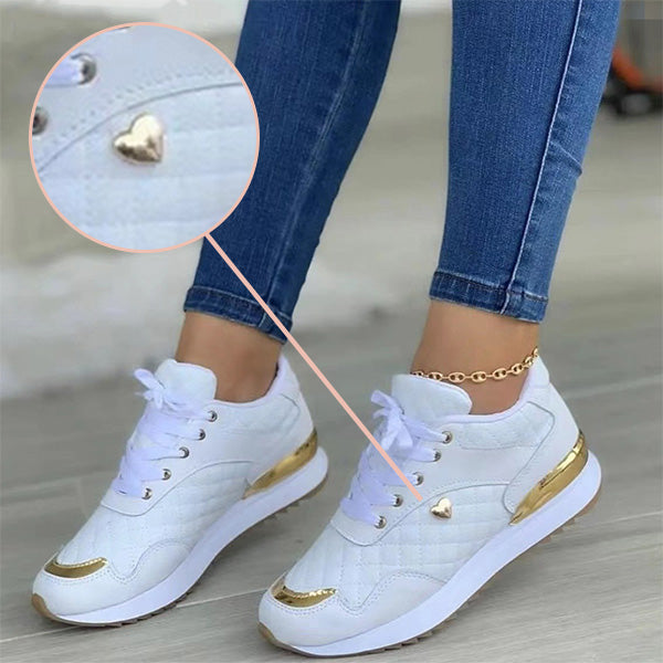 Isla women's everyday sneakers, combining lightweight comfort with trendy casual chic design.