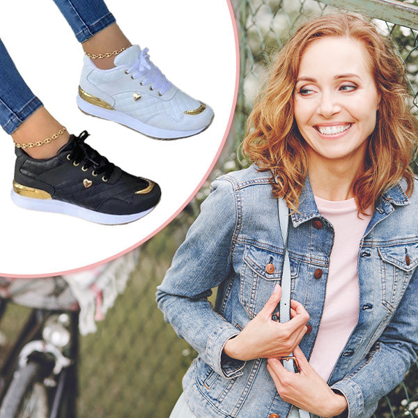 Lightweight Isla women's sneakers, a versatile everyday shoe with a supportive, modern style.