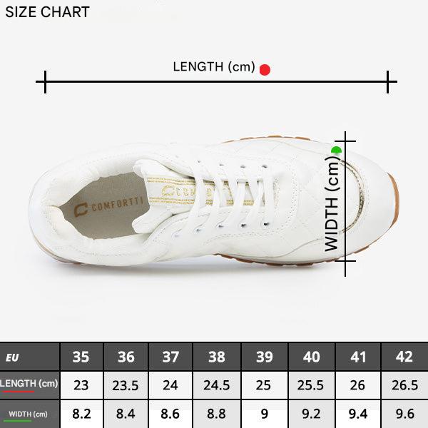 Supportive Isla women's sneakers, trendy and lightweight footwear for comfortable everyday use.